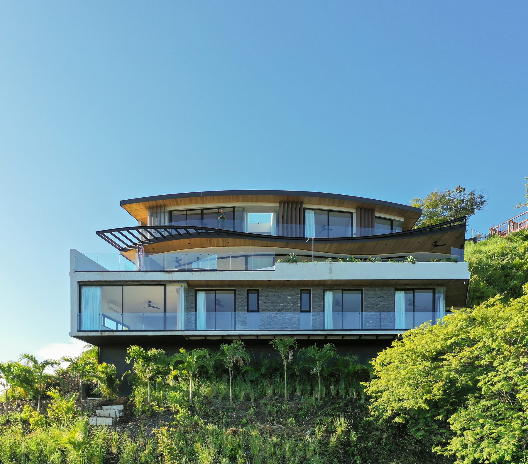 Arco del Sol — residential architecture, Senderos, Tamarindo, Costa Rica